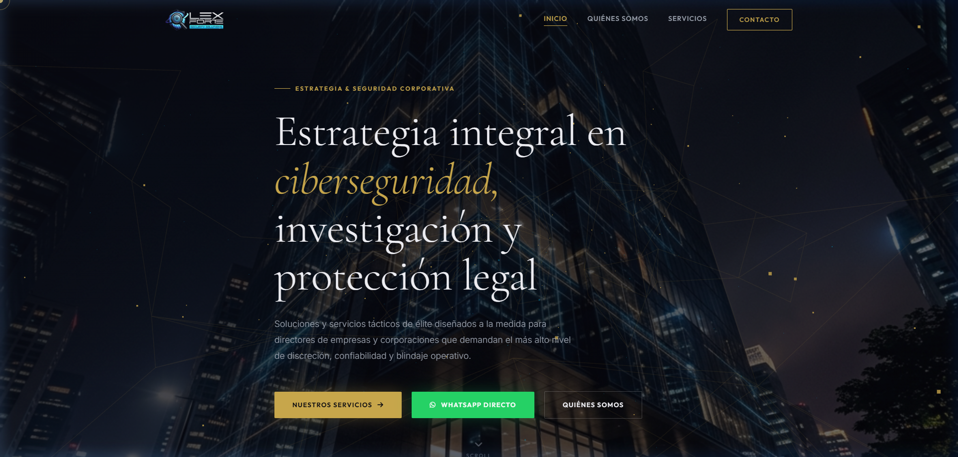 LEXFORTE portal de seguridad corporativa y asesoría jurídica